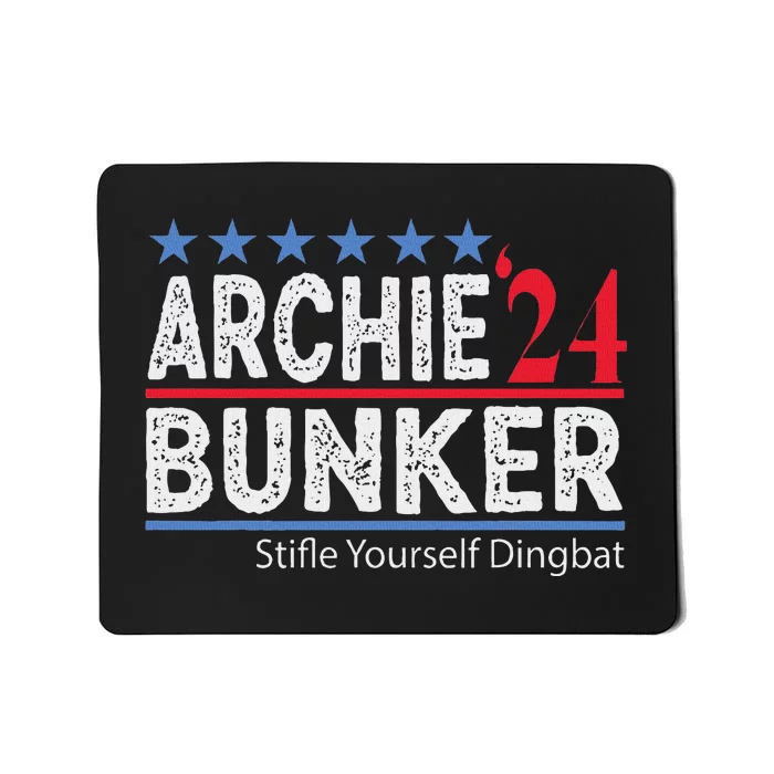 Archie Bunker 2024 Presidential Campaign Mousepad