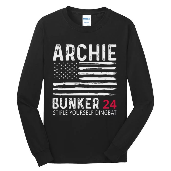 Archie Bunker 24. Stifle Yourself Dingbat Tall Long Sleeve T-Shirt