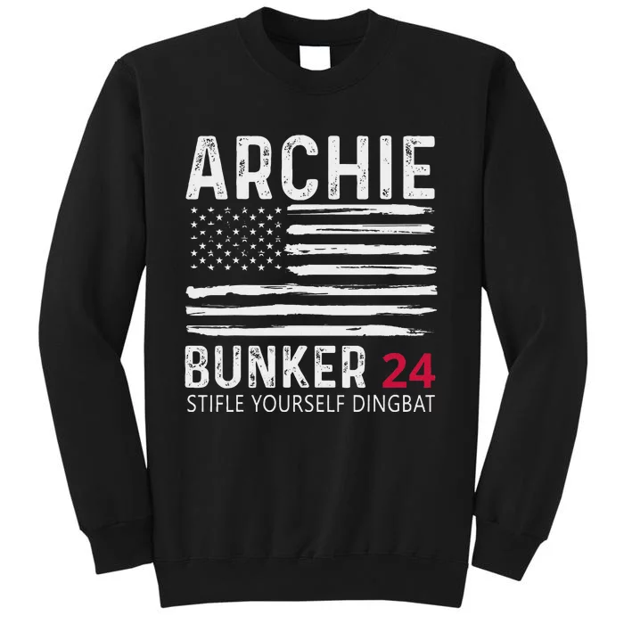 Archie Bunker 24. Stifle Yourself Dingbat Tall Sweatshirt