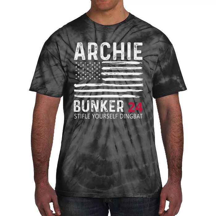 Archie Bunker 24. Stifle Yourself Dingbat Tie-Dye T-Shirt