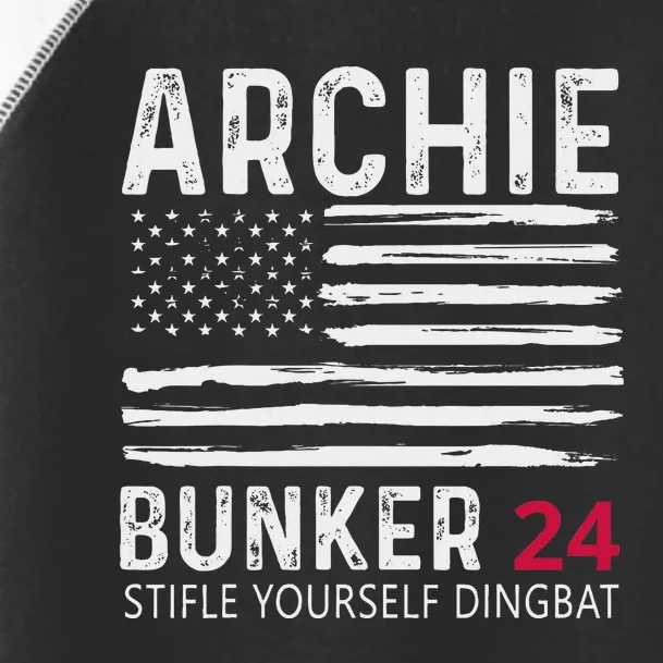 Archie Bunker 24. Stifle Yourself Dingbat Toddler Fine Jersey T-Shirt