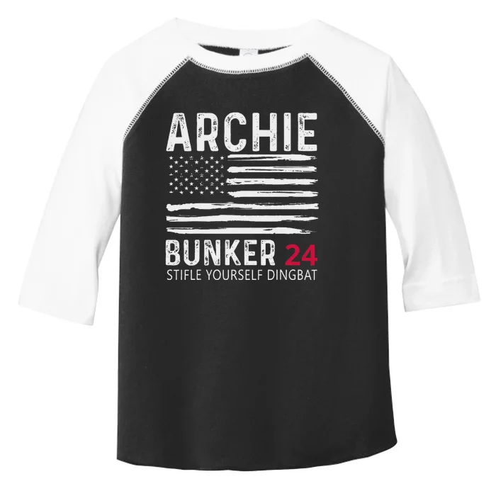 Archie Bunker 24. Stifle Yourself Dingbat Toddler Fine Jersey T-Shirt