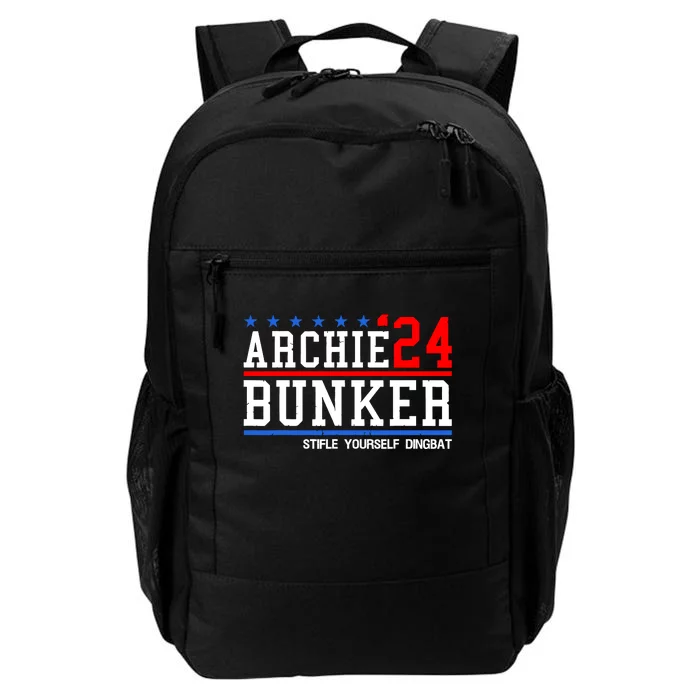 Archie Bunker 24 Stifle Yourself Dingbat Daily Commute Backpack