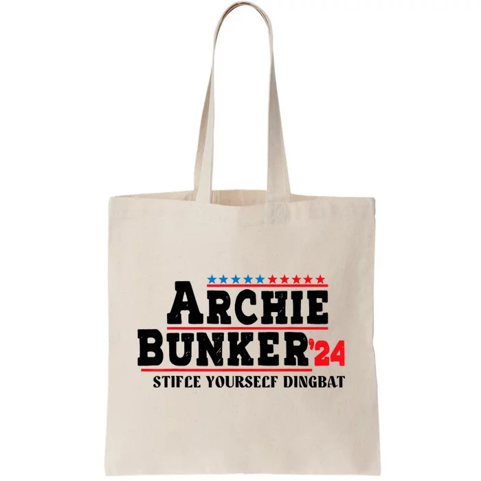 Archie Bunker 24 Stifle Yourself Dingbat Tote Bag