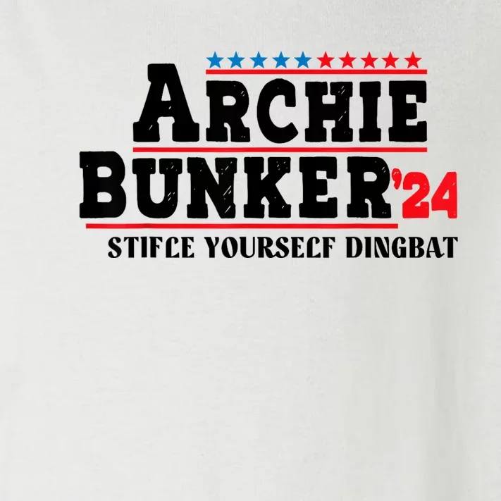 Archie Bunker 24 Stifle Yourself Dingbat Toddler Long Sleeve Shirt