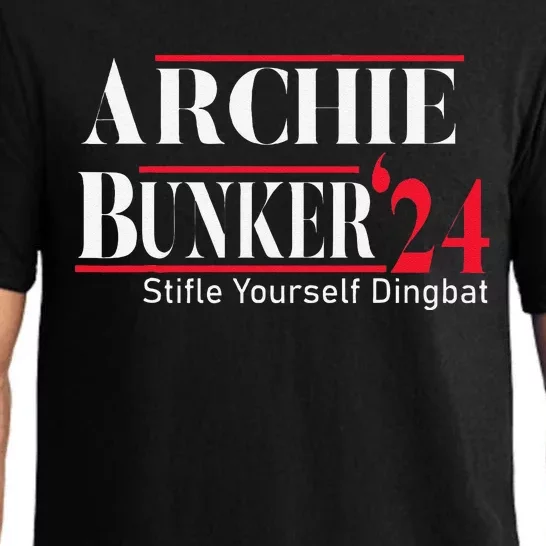 Archie Bunker 24 For President Pajama Set