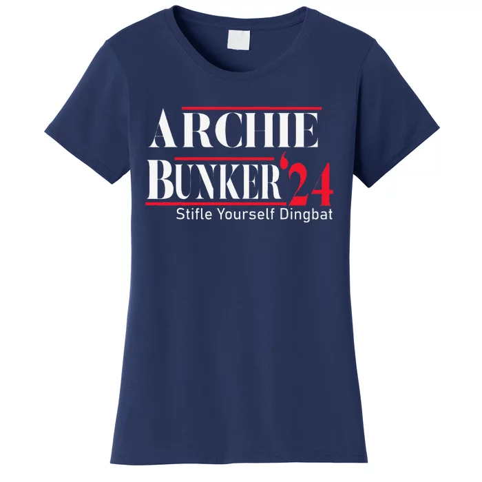 Archie Bunker 24 For President Women's T-Shirt