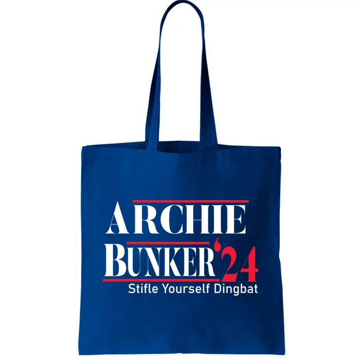 Archie Bunker 24 For President 2024 Tote Bag