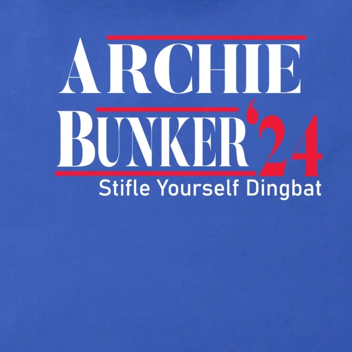 Archie Bunker 24 For President 2024 Zip Tote Bag