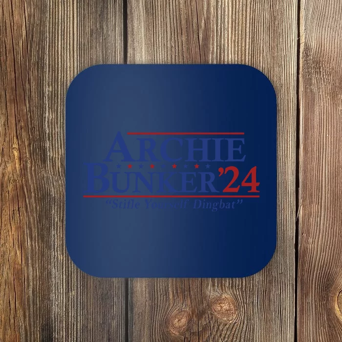 Archie Bunker 24 For President 2024 Coaster