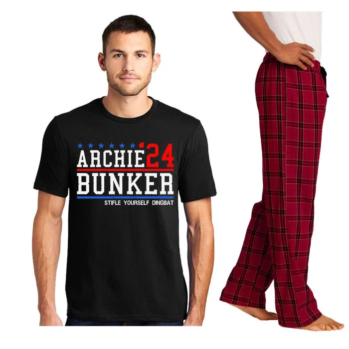 Archie Bunker 24 For President 2024 Gift Pajama Set