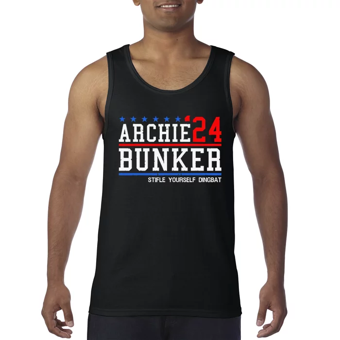 Archie Bunker 24 For President 2024 Gift Tank Top