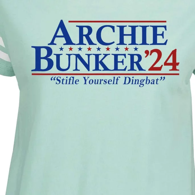 Archie Bunker 24 For President 2024 Enza Ladies Jersey Football T-Shirt