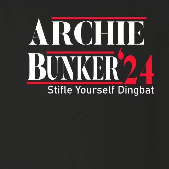 Archie Bunker 24 For President Toddler Long Sleeve Shirt