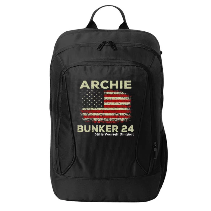 Archie Bunker 24 For President City Backpack