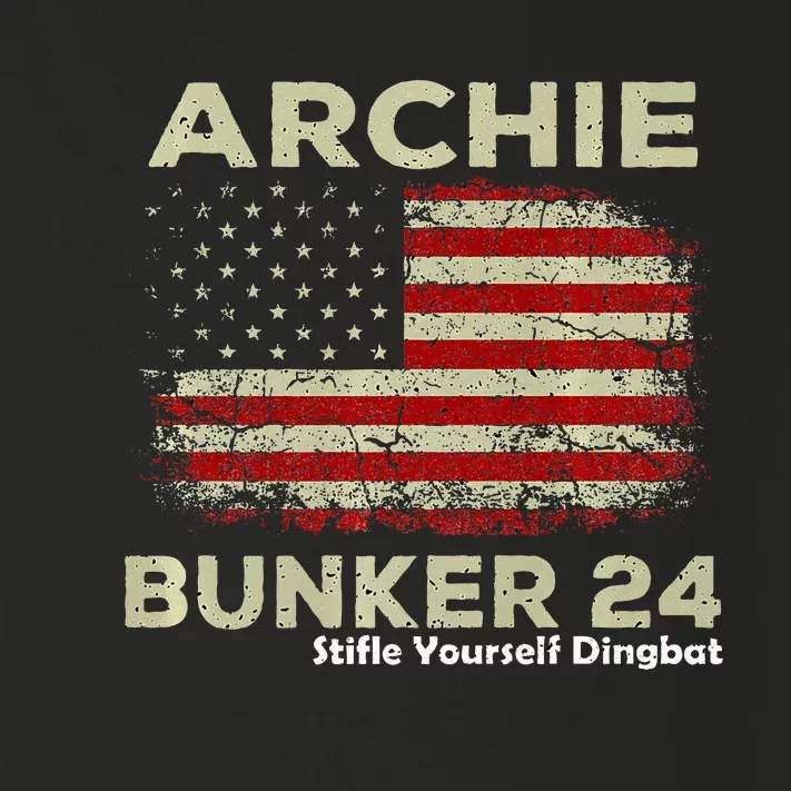 Archie Bunker 24 For President Toddler Long Sleeve Shirt