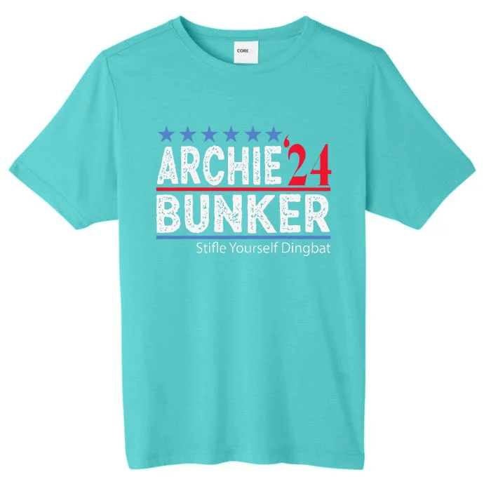 Archie Bunker 24 For President 2024 ChromaSoft Performance T-Shirt