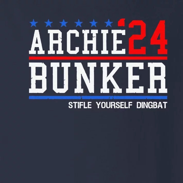 Archie Bunker 24 For President 2024 Toddler Long Sleeve Shirt