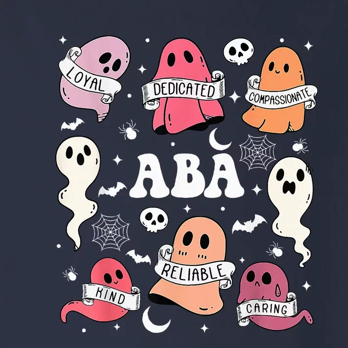 Applied Behavior Analysis ABA Halloween Spooky Cute Ghosts Toddler Long Sleeve Shirt