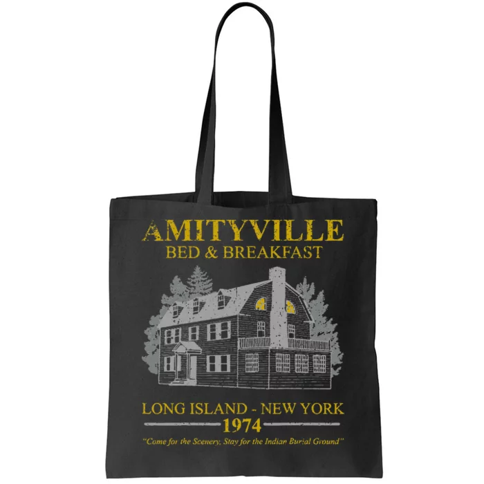 Amityville Bed And Breakfast Tote Bag