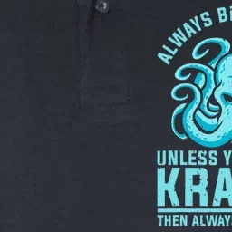 Always Be A Kraken Funny Crypto Softstyle Adult Sport Polo