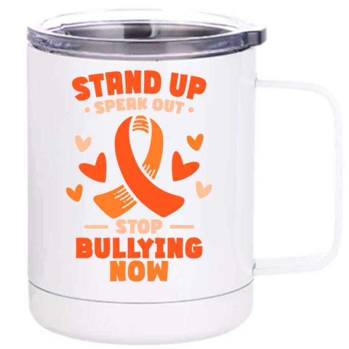 Anti Bullying Awareness And Prevention Month Front & Back 12oz Stainless Steel Tumbler Cup