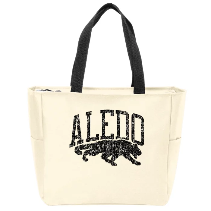 Aledo Bearcats Zip Tote Bag