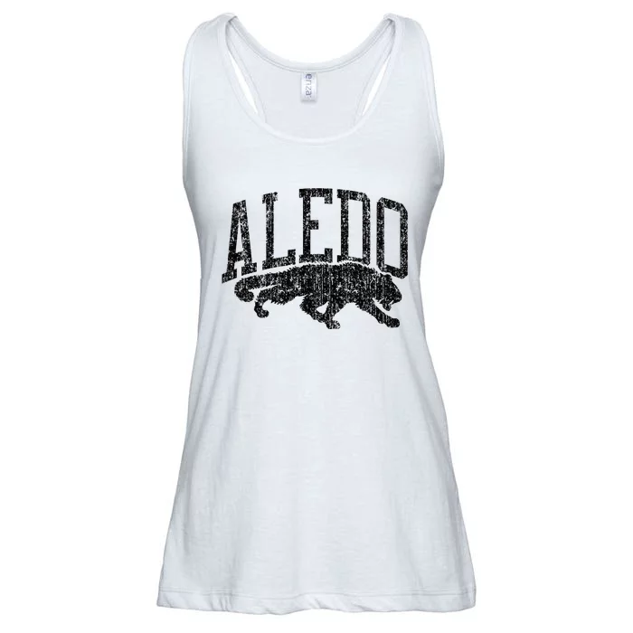 Aledo Bearcats Ladies Essential Flowy Tank