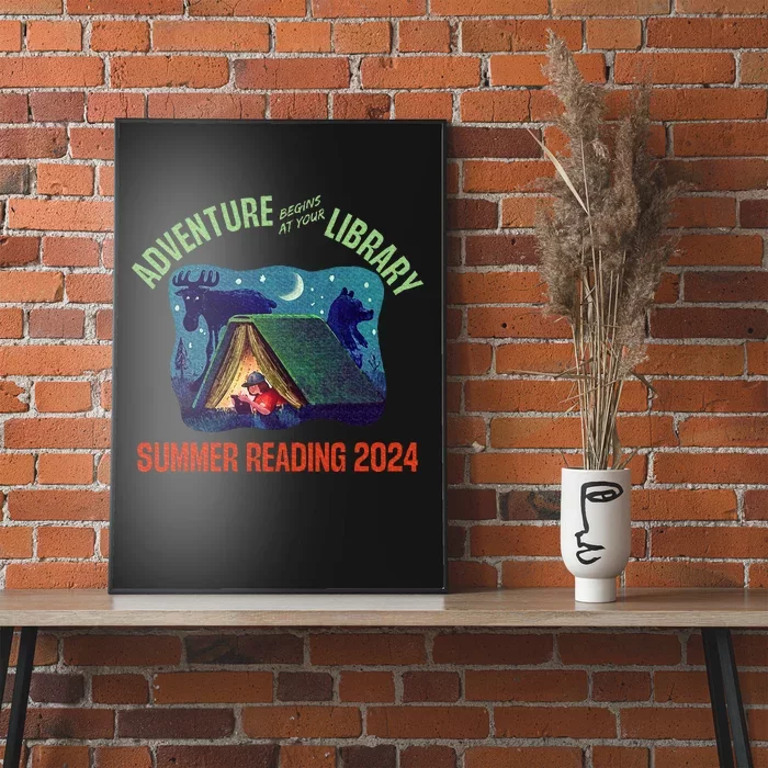 Adventure Begins At Your Library Summer Reading Program 2024 Poster