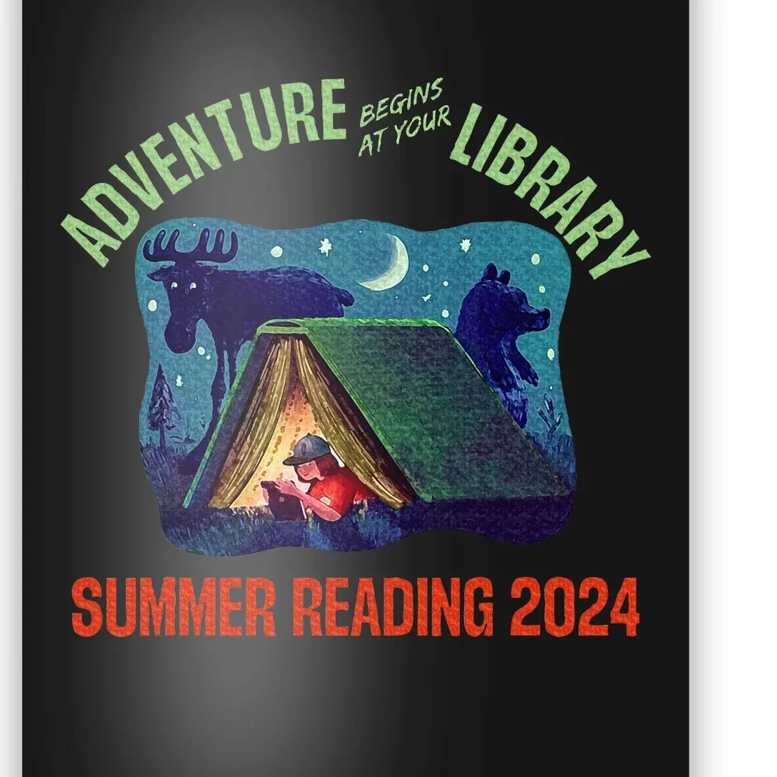 Adventure Begins At Your Library Summer Reading Program 2024 Poster