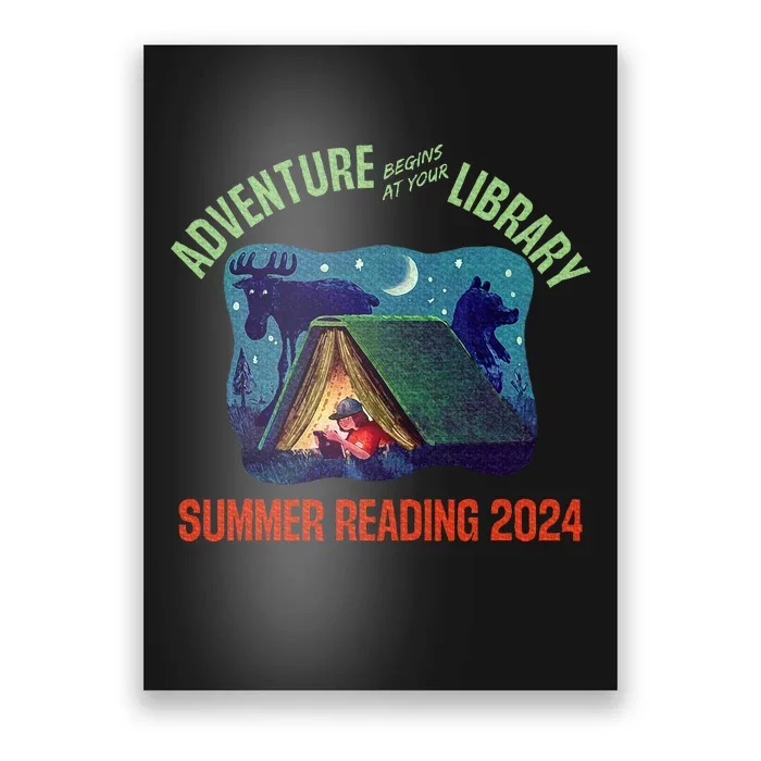 Adventure Begins At Your Library Summer Reading Program 2024 Poster