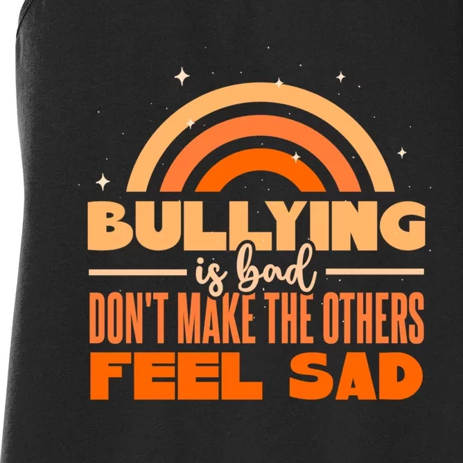 Anti Bullying Apparel Gift Women's Racerback Tank