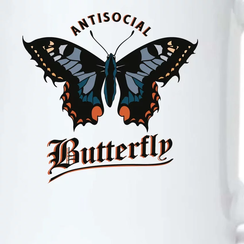 Antisocial Butterfly Black Color Changing Mug