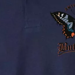 Antisocial Butterfly Softstyle Adult Sport Polo