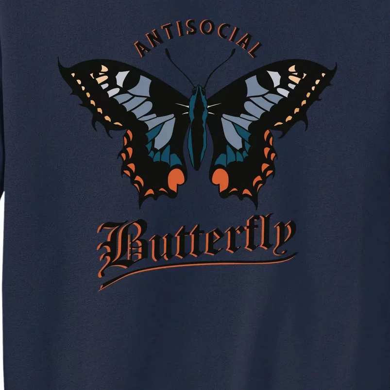 Antisocial Butterfly Tall Sweatshirt