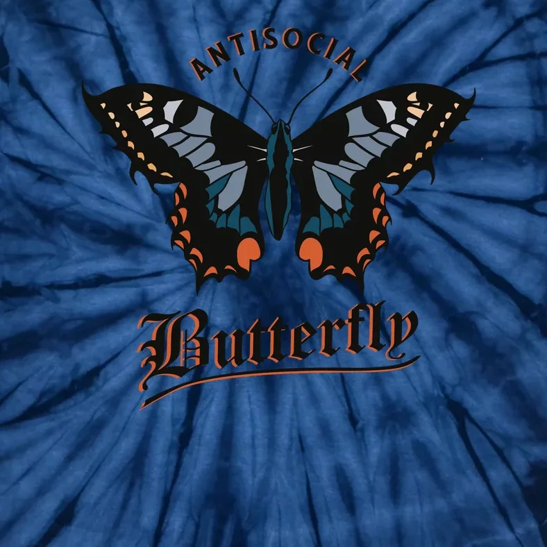 Antisocial Butterfly Tie-Dye T-Shirt