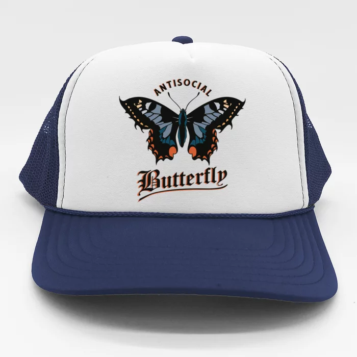 Antisocial Butterfly Trucker Hat