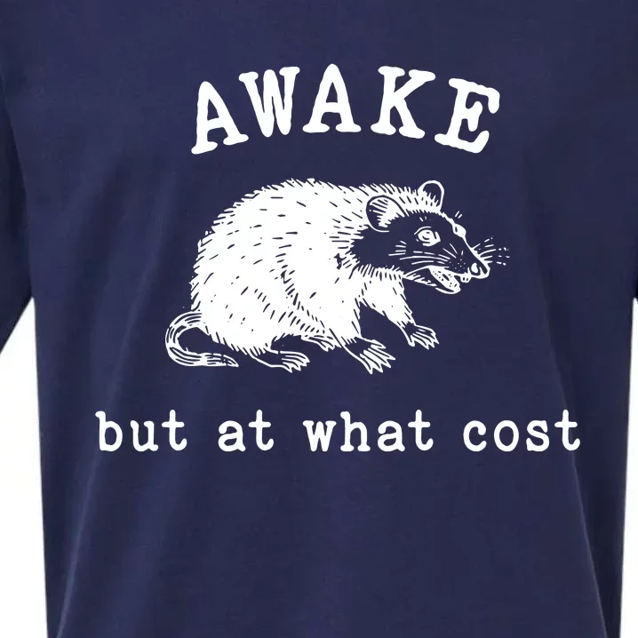 Awake But At What Cost Retro Sueded Cloud Jersey T-Shirt