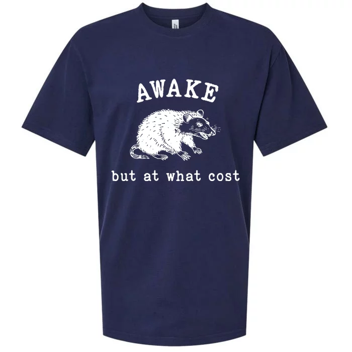 Awake But At What Cost Retro Sueded Cloud Jersey T-Shirt