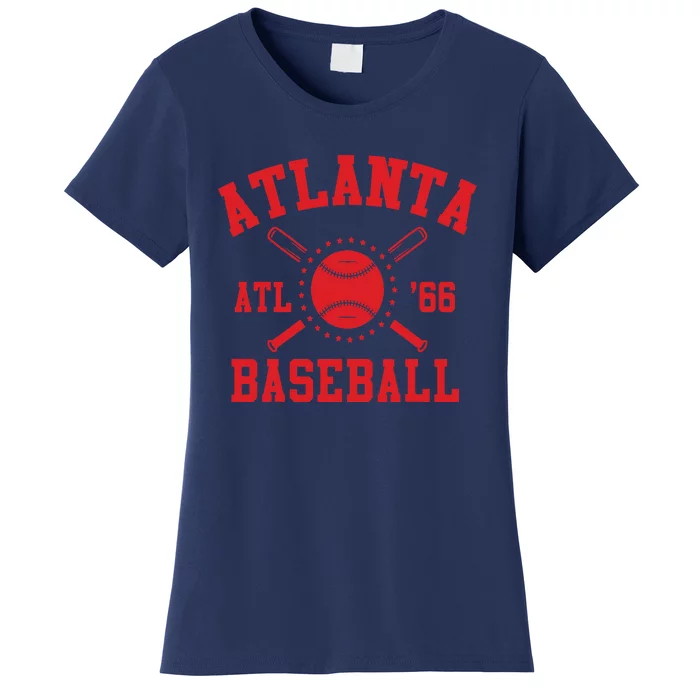 Vintage Atlanta Braves MLB Blue Sweatshirt Large Baseball 
