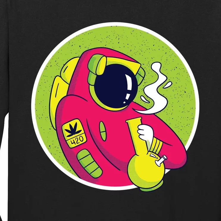 Astronaut Bong Tall Long Sleeve T-Shirt