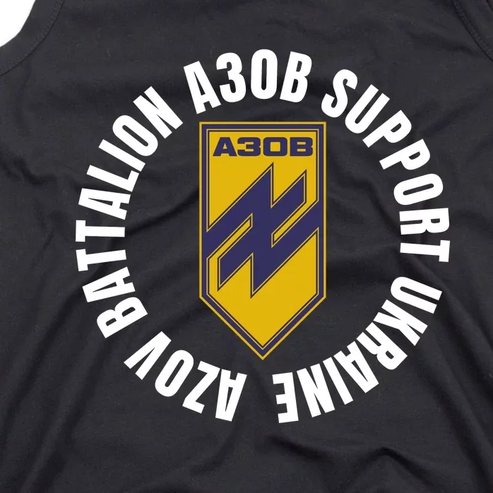 Azov Battalion A30B Support Ukraine I Stand With Ukraine Tank Top