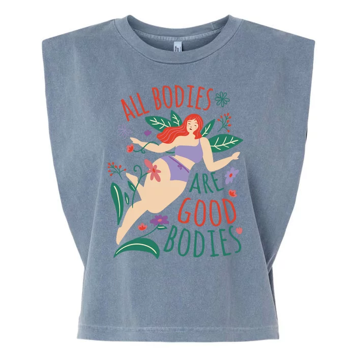 All Bodies Are Good Bodies Garment-Dyed Women's Muscle Tee