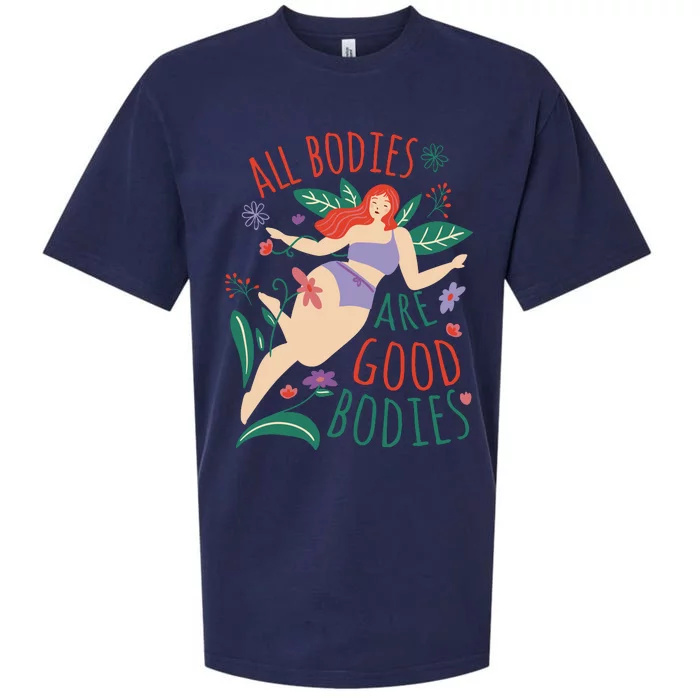 All Bodies Are Good Bodies Sueded Cloud Jersey T-Shirt