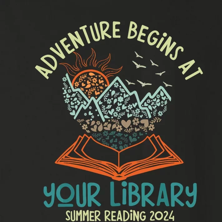 Adventure Begins At Your Library Summer Reading 2024 Toddler Long Sleeve Shirt