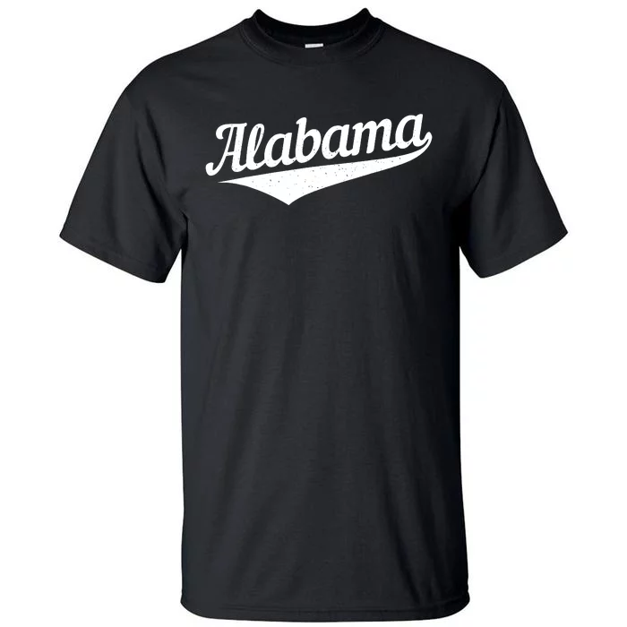 Alabama Bama Al Pride State Vintage Retro Sports Style Tall T-Shirt