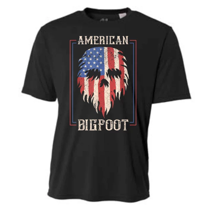 American Bigfoot Alligator Whisperer Gator Crocodile Zoo Animal Lover Cooling Performance Crew T-Shirt