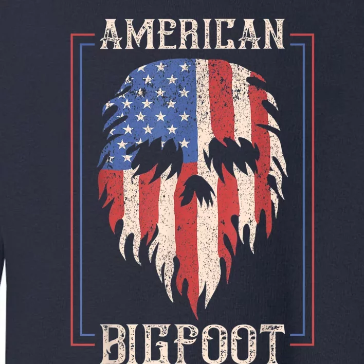 American Bigfoot Alligator Whisperer Gator Crocodile Zoo Animal Lover Toddler Sweatshirt