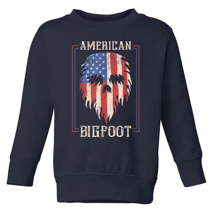 American Bigfoot Alligator Whisperer Gator Crocodile Zoo Animal Lover Toddler Sweatshirt