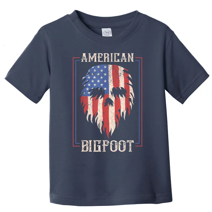 American Bigfoot Alligator Whisperer Gator Crocodile Zoo Animal Lover Toddler T-Shirt